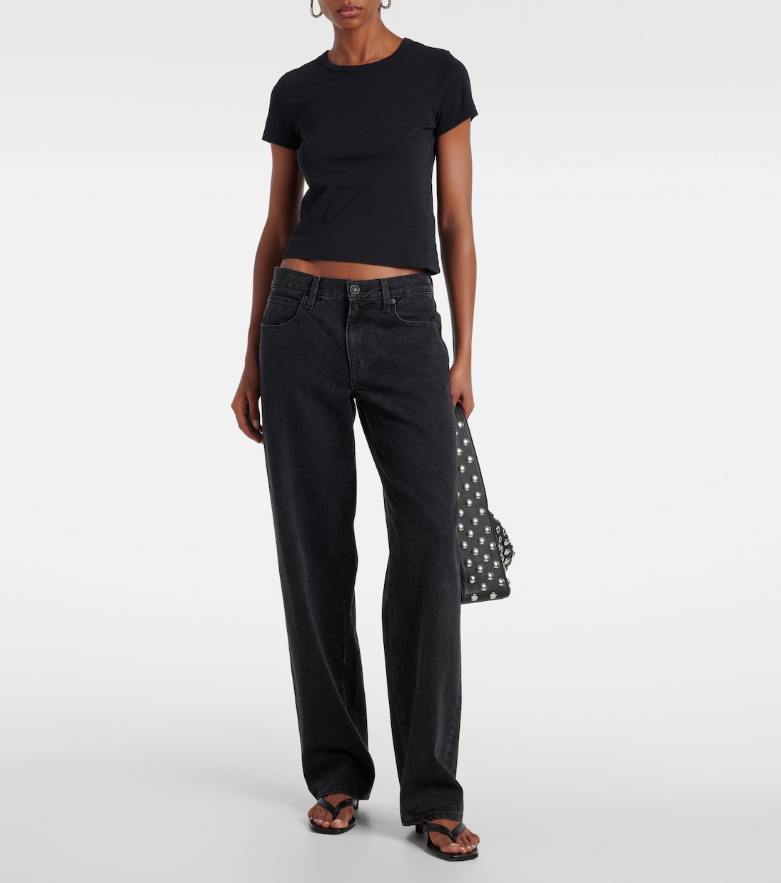 T-Shirt aus Baumwoll-Jersey | Slvrlake