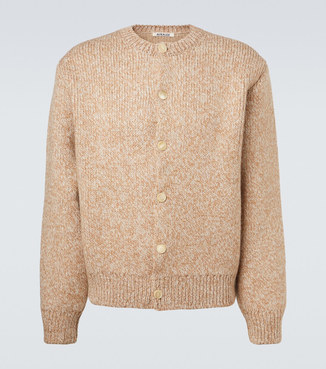 Wool and alpaca-blend cardigan | Auralee