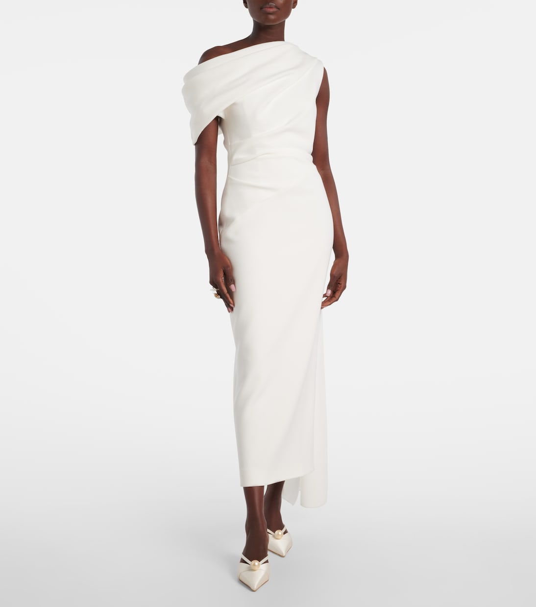 Bridal Sana 50 embellished satin mules | Jimmy Choo