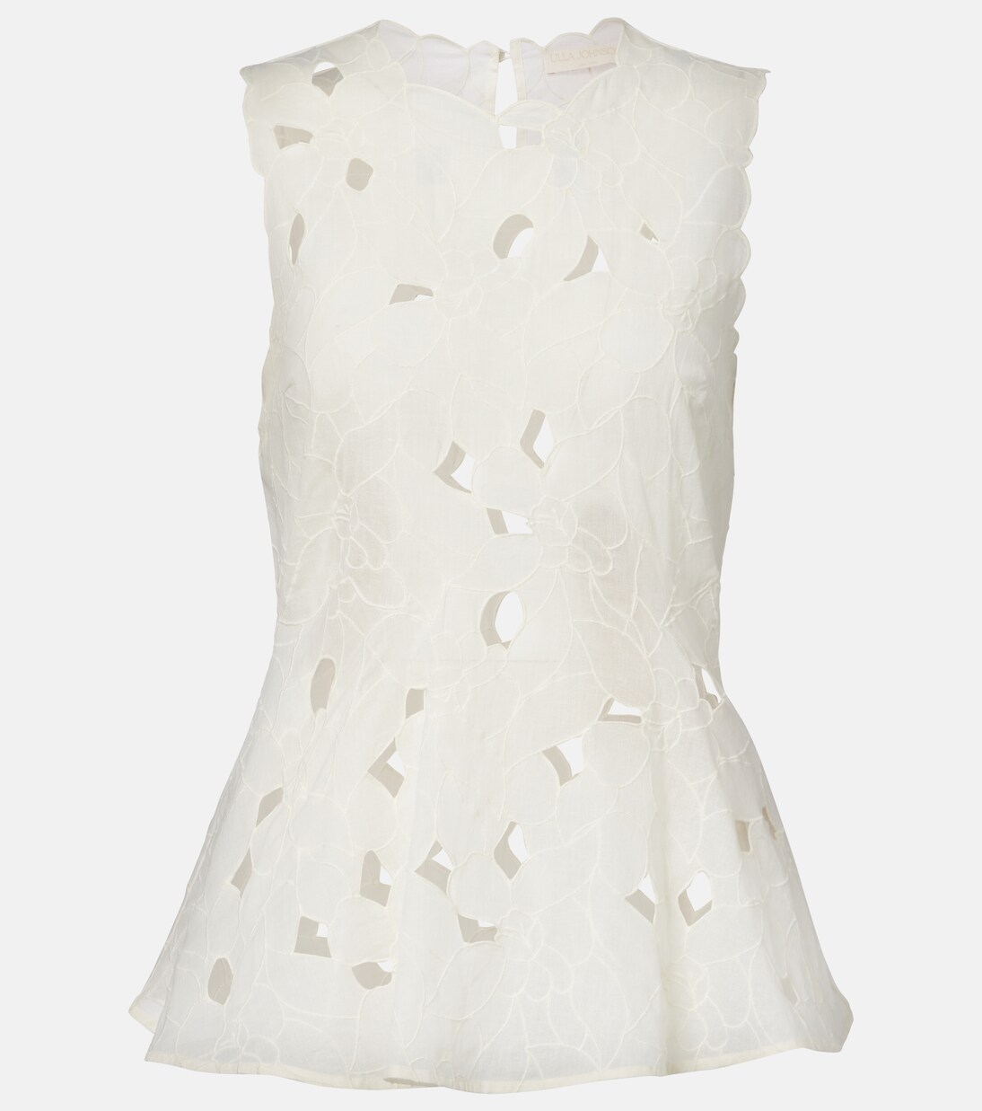 Top Ali in organda di cotone con stampa floreale | Ulla Johnson