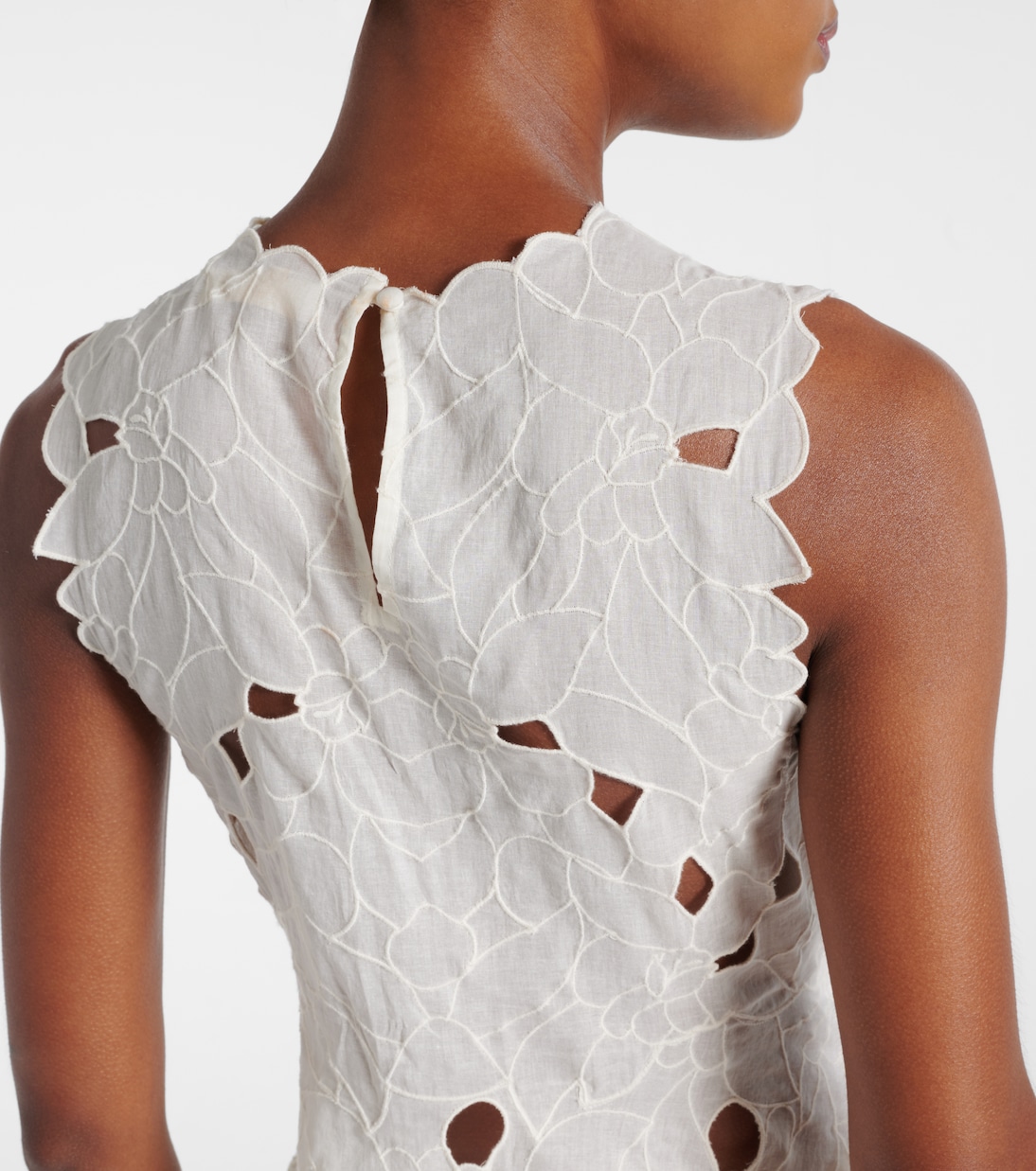 Top Ali in organda di cotone con stampa floreale | Ulla Johnson