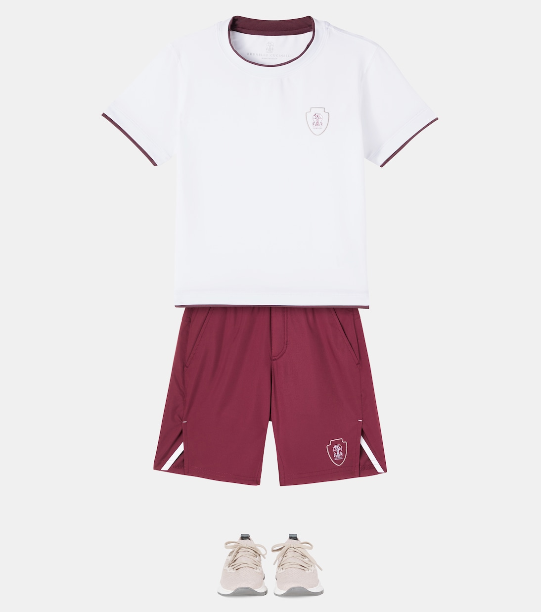Logo shorts | Brunello Cucinelli Kids