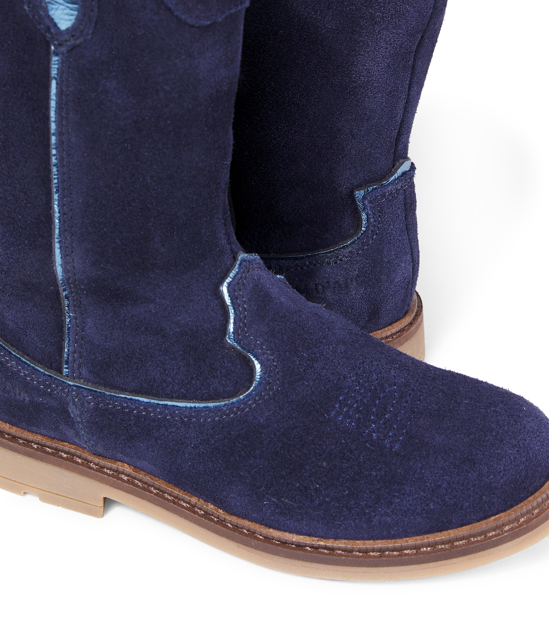 Ankle Boots Sister West aus Veloursleder | Pom d'Api