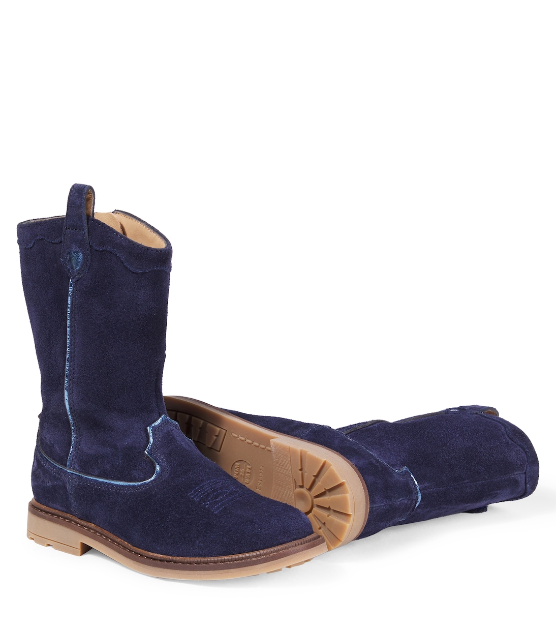 Ankle Boots Sister West aus Veloursleder | Pom d'Api