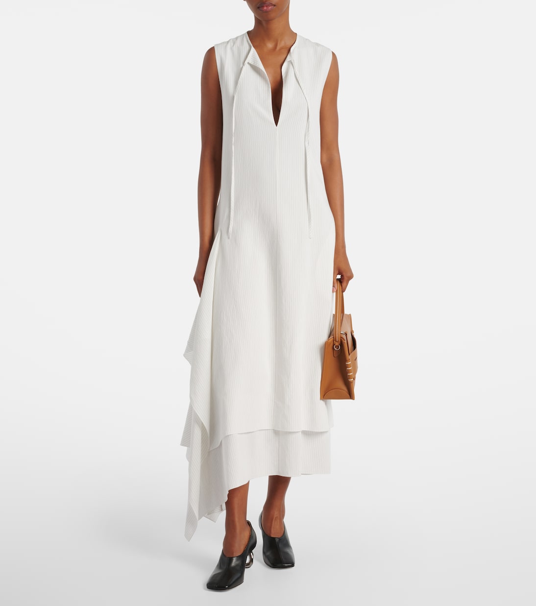 Chain 95 leather pumps | JW Anderson