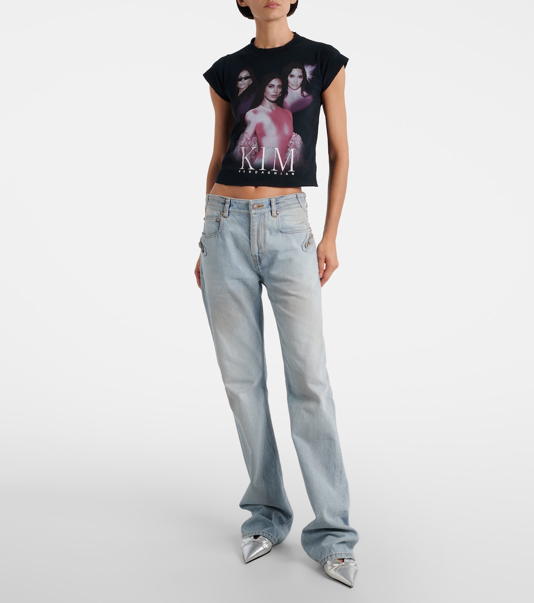 Low-Rise Straight Jeans City | Balenciaga