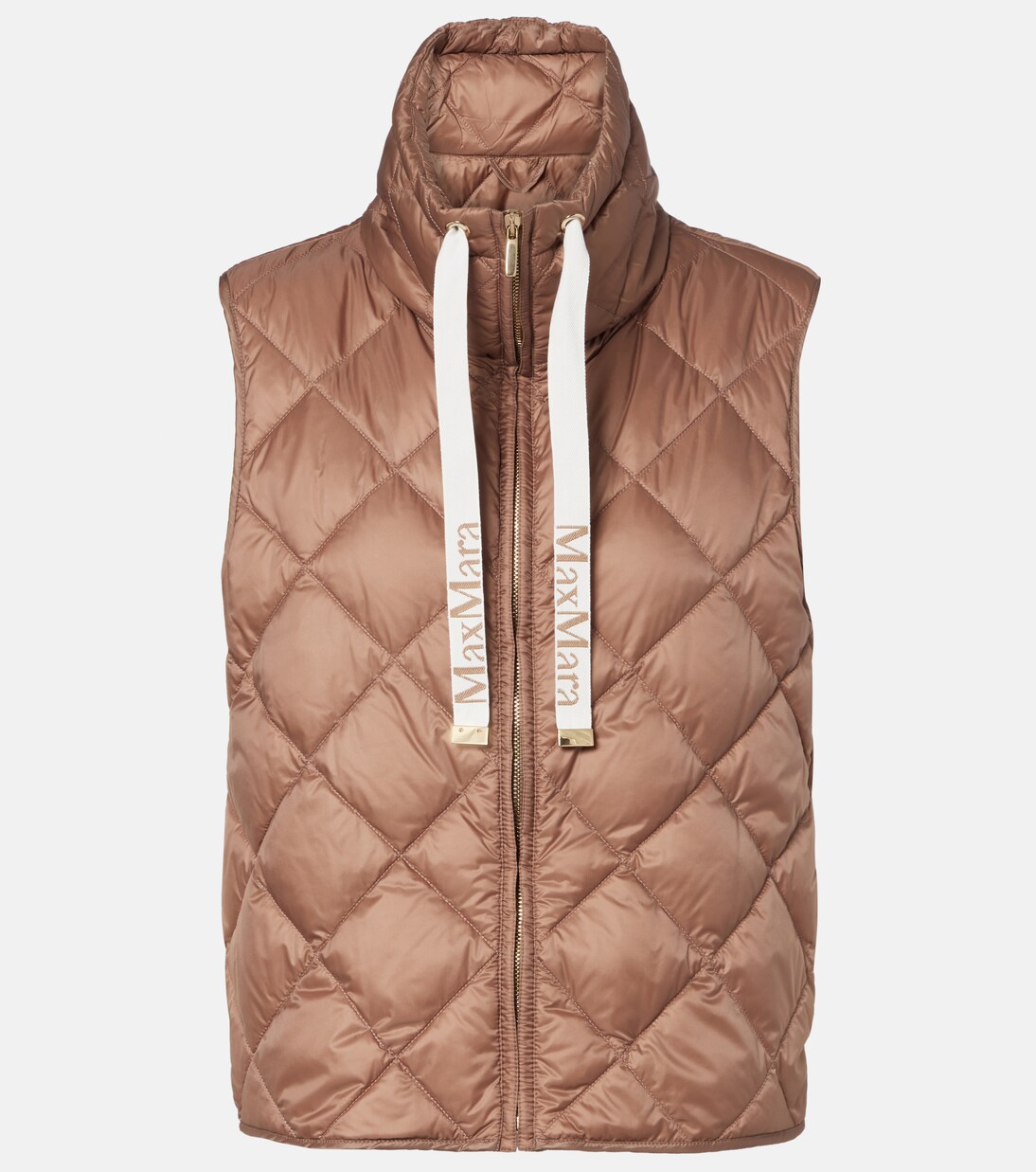 Tregic quilted zip-up vest | Max Mara