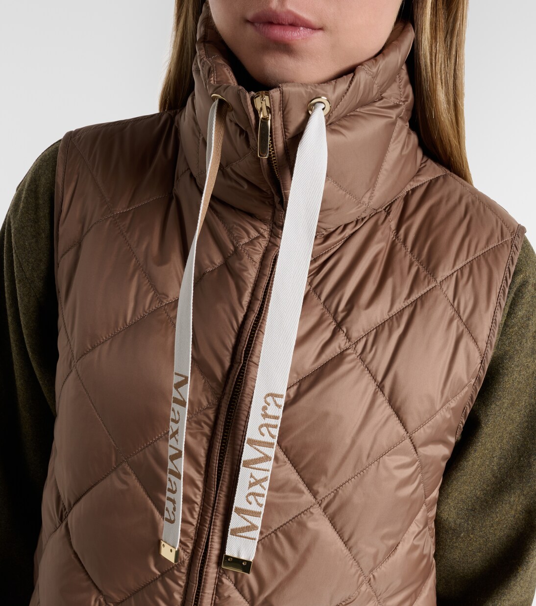Tregic quilted zip-up vest | Max Mara