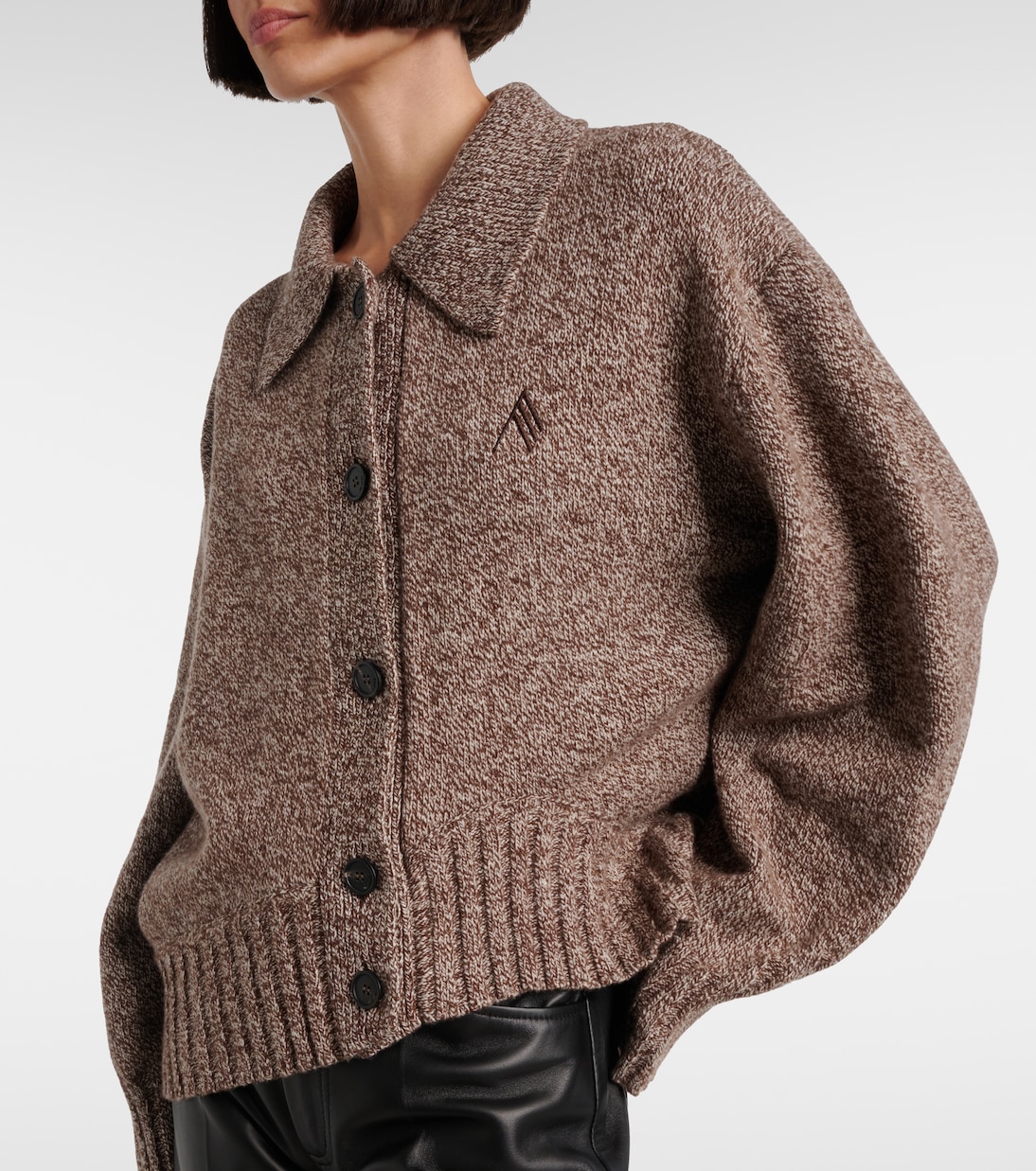Wool and cashmere cardigan | The Attico