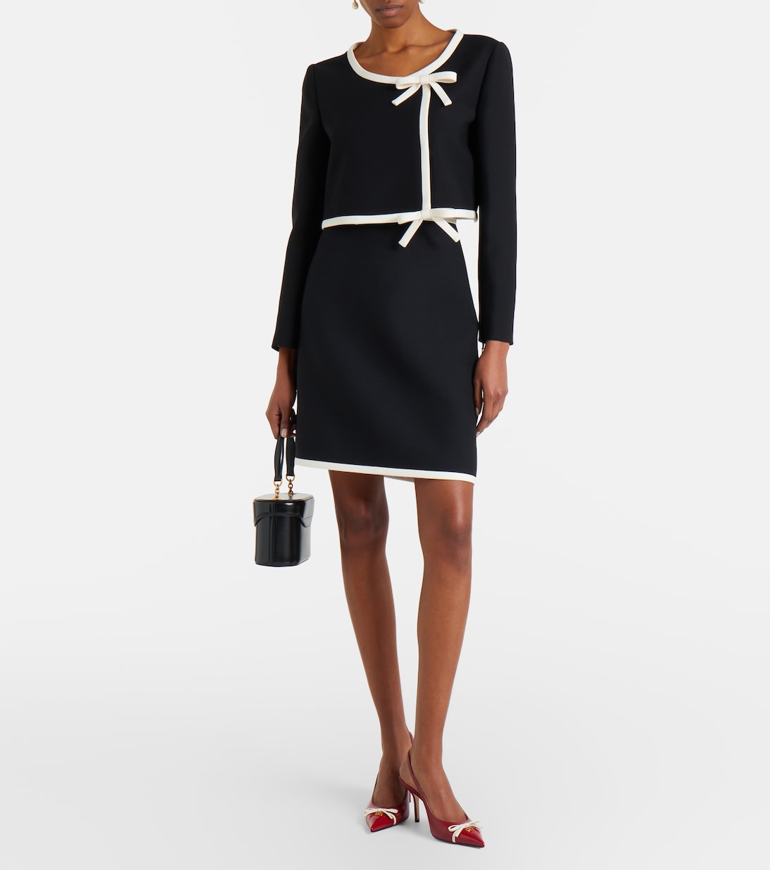 Minirock aus Crepe Couture | Valentino