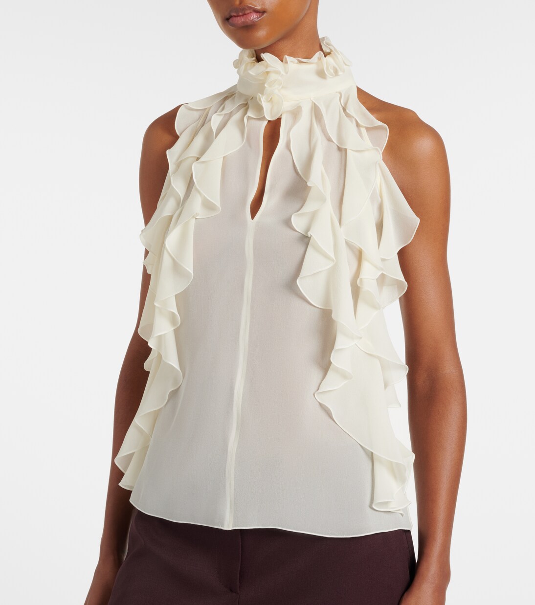 Top en soie | McQueen