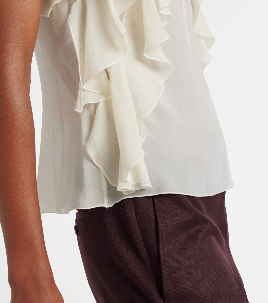 Top en soie | McQueen