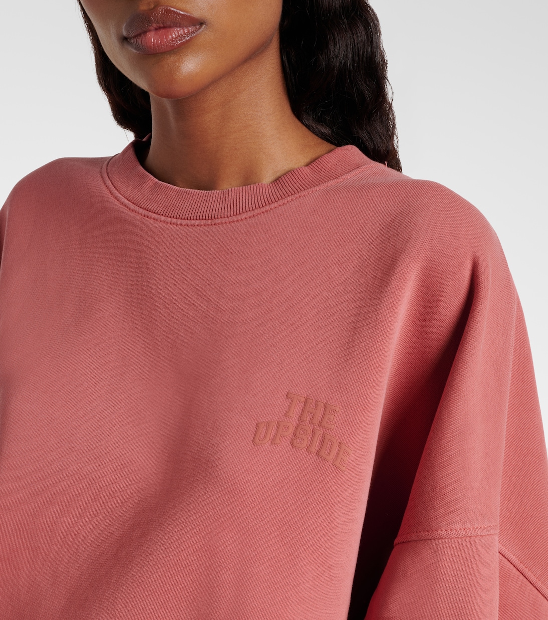 Paloma logo cotton sweatshirt | The Upside