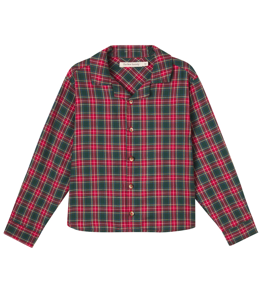 Camisa Lidia en mezcla de algodón estampada | The New Society