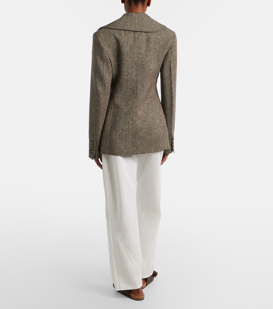 Embroidered straight jeans | JW Anderson