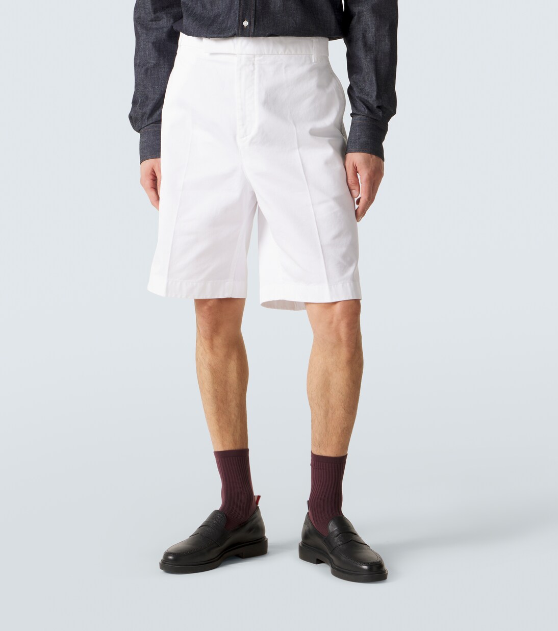 Cotton Bermuda shorts | Thom Browne