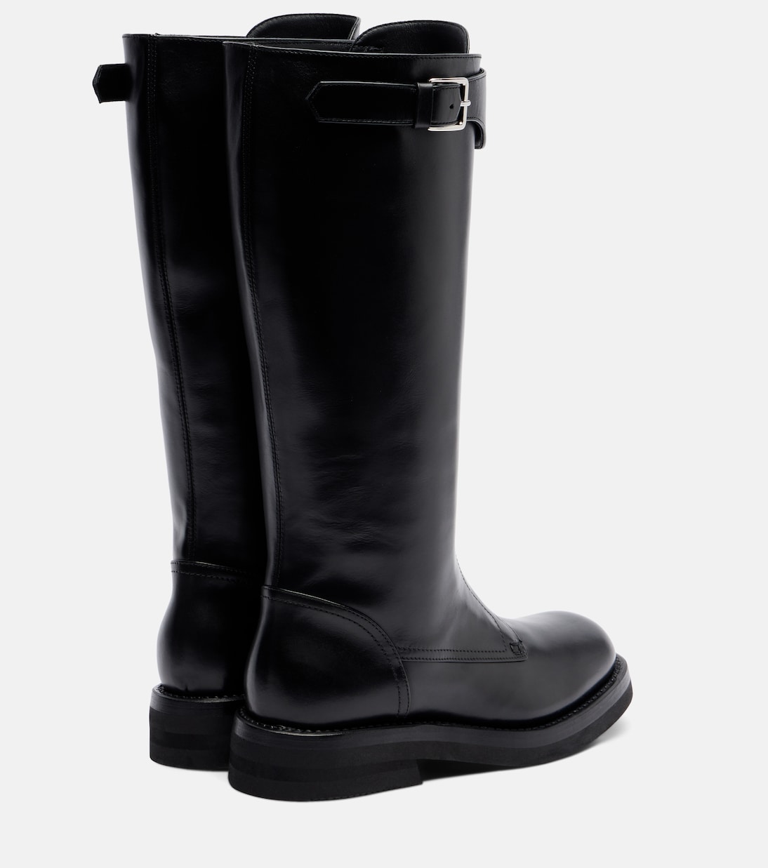 Countryside leather knee-high boots | McQueen