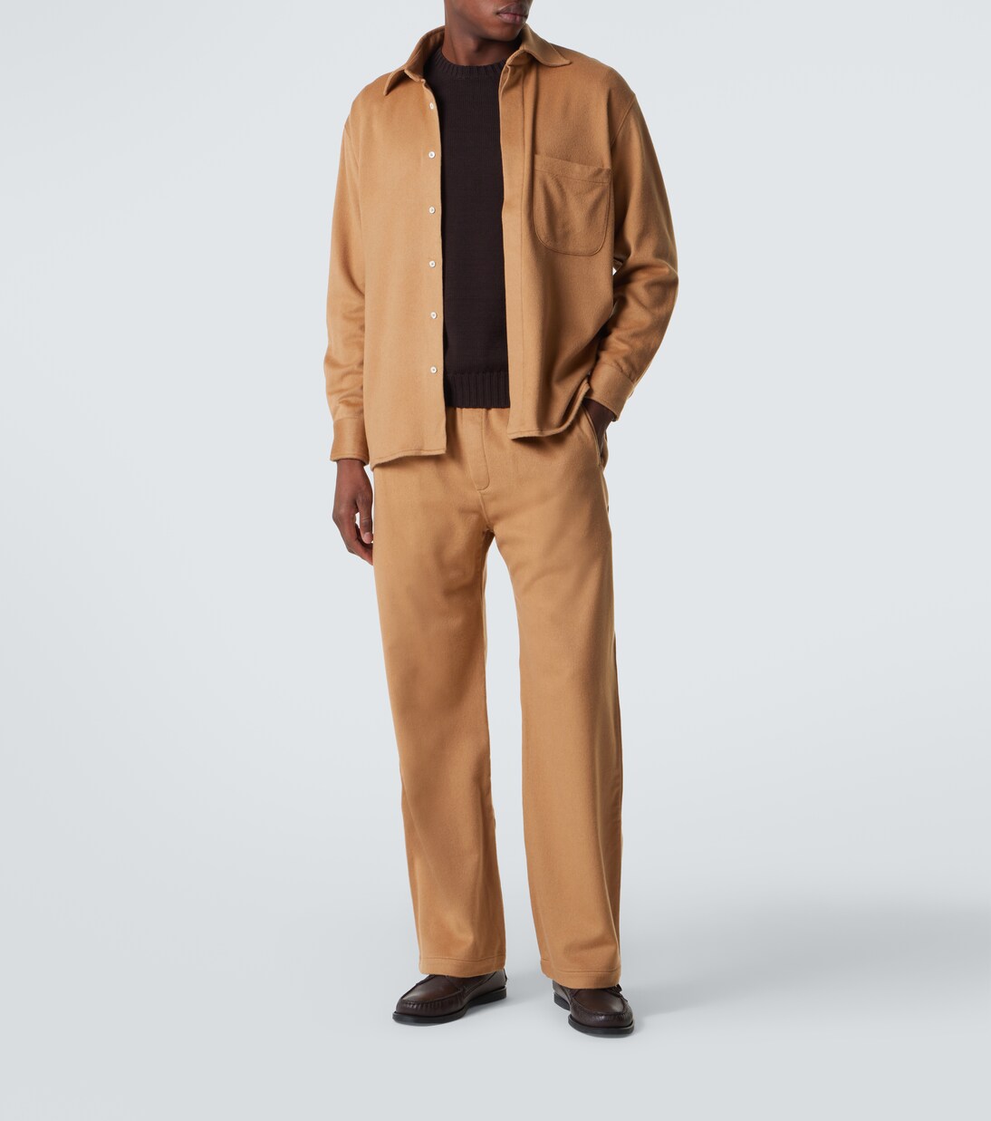 Cashmere overshirt | Saman Amel