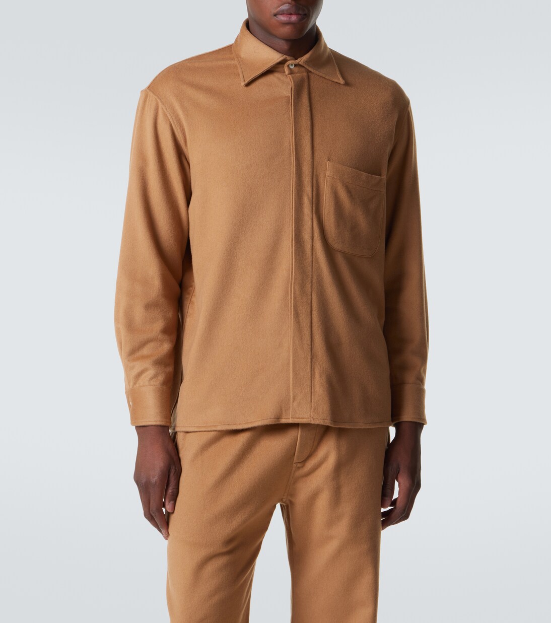 Cashmere overshirt | Saman Amel