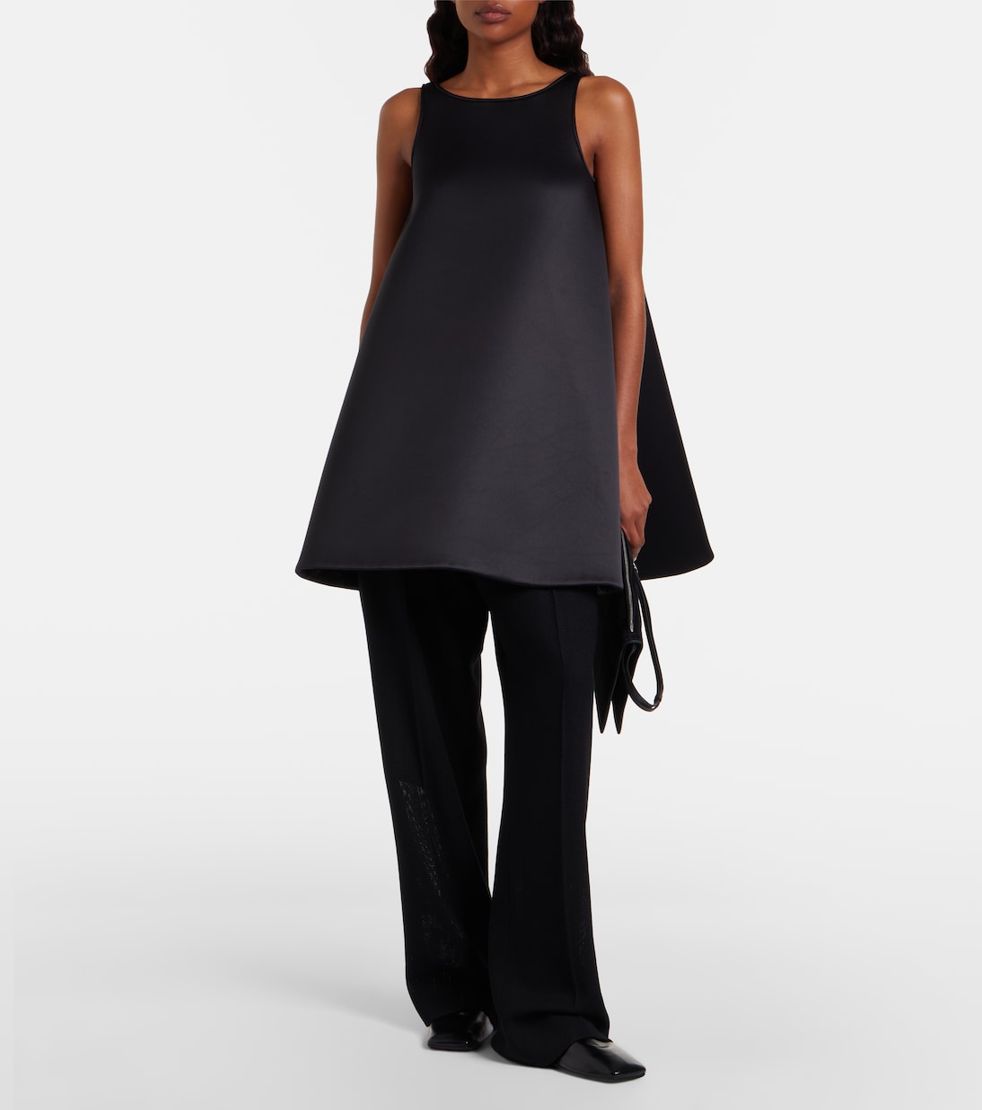 Silk-blend satin minidress | Phoebe Philo