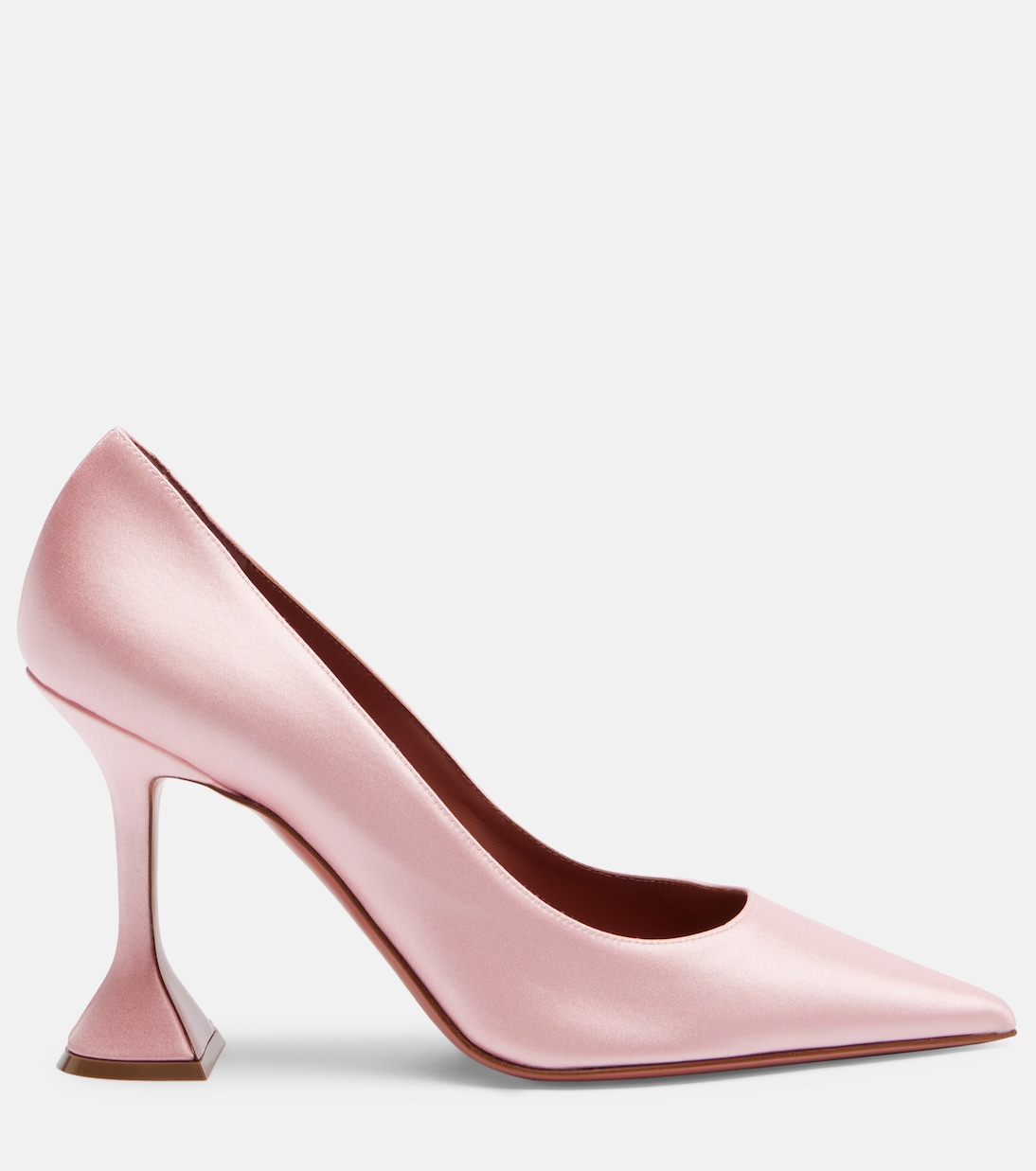 Pumps Ami aus Satin | Amina Muaddi