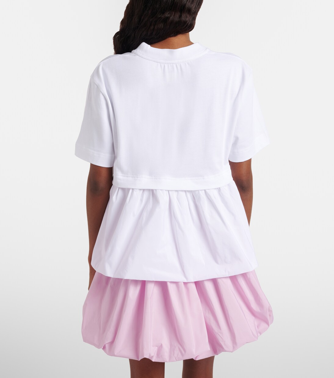 T-shirt en coton et faille | Patou