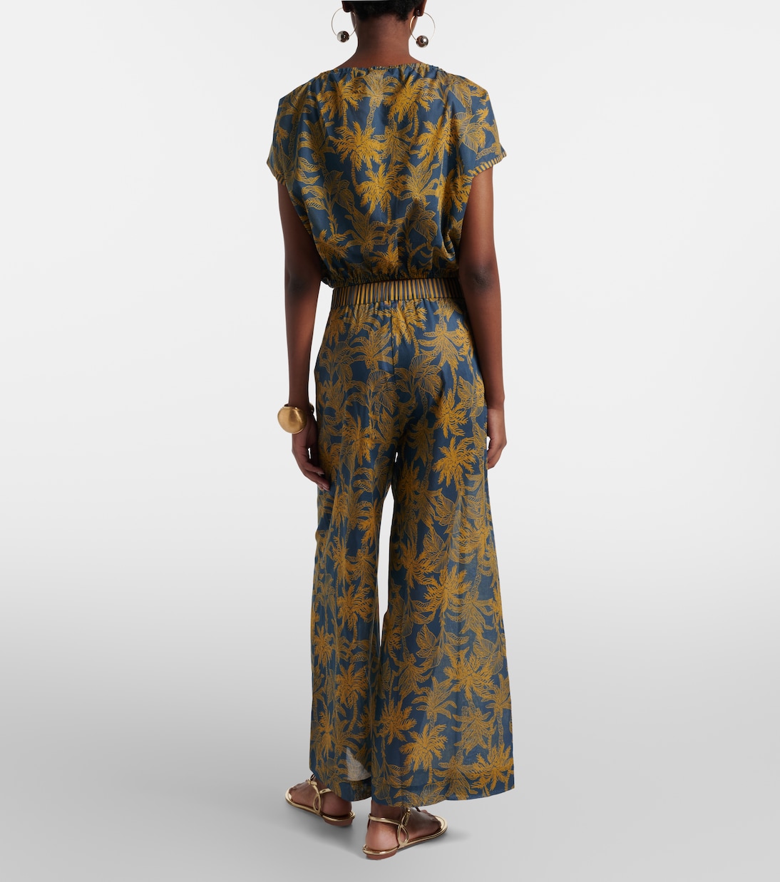 Itinérant cotton voile wide-leg pants | Eres