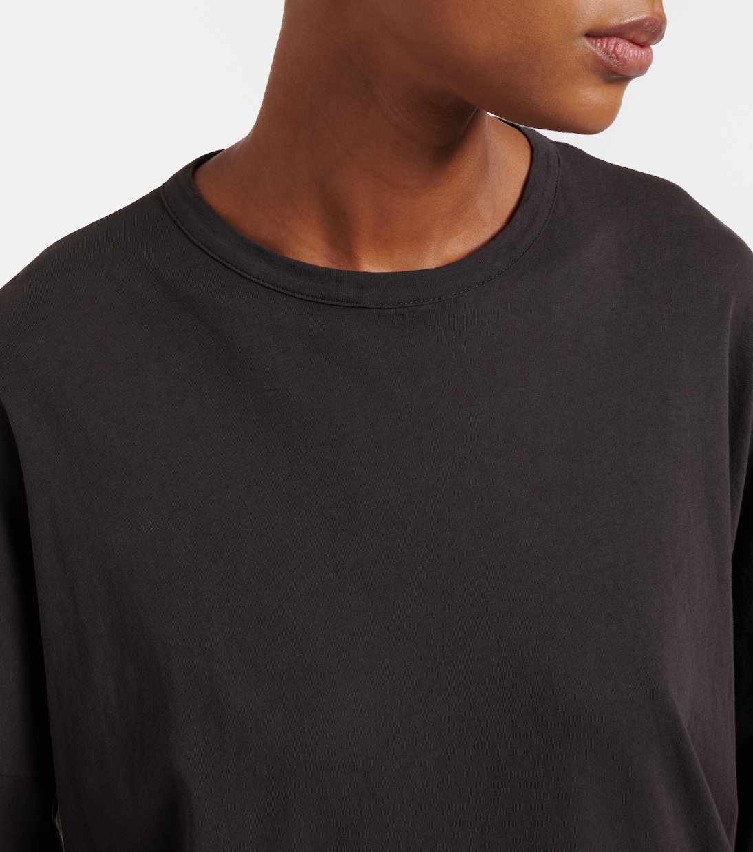 Camiseta oversized Floris de jersey de algodón | The Row