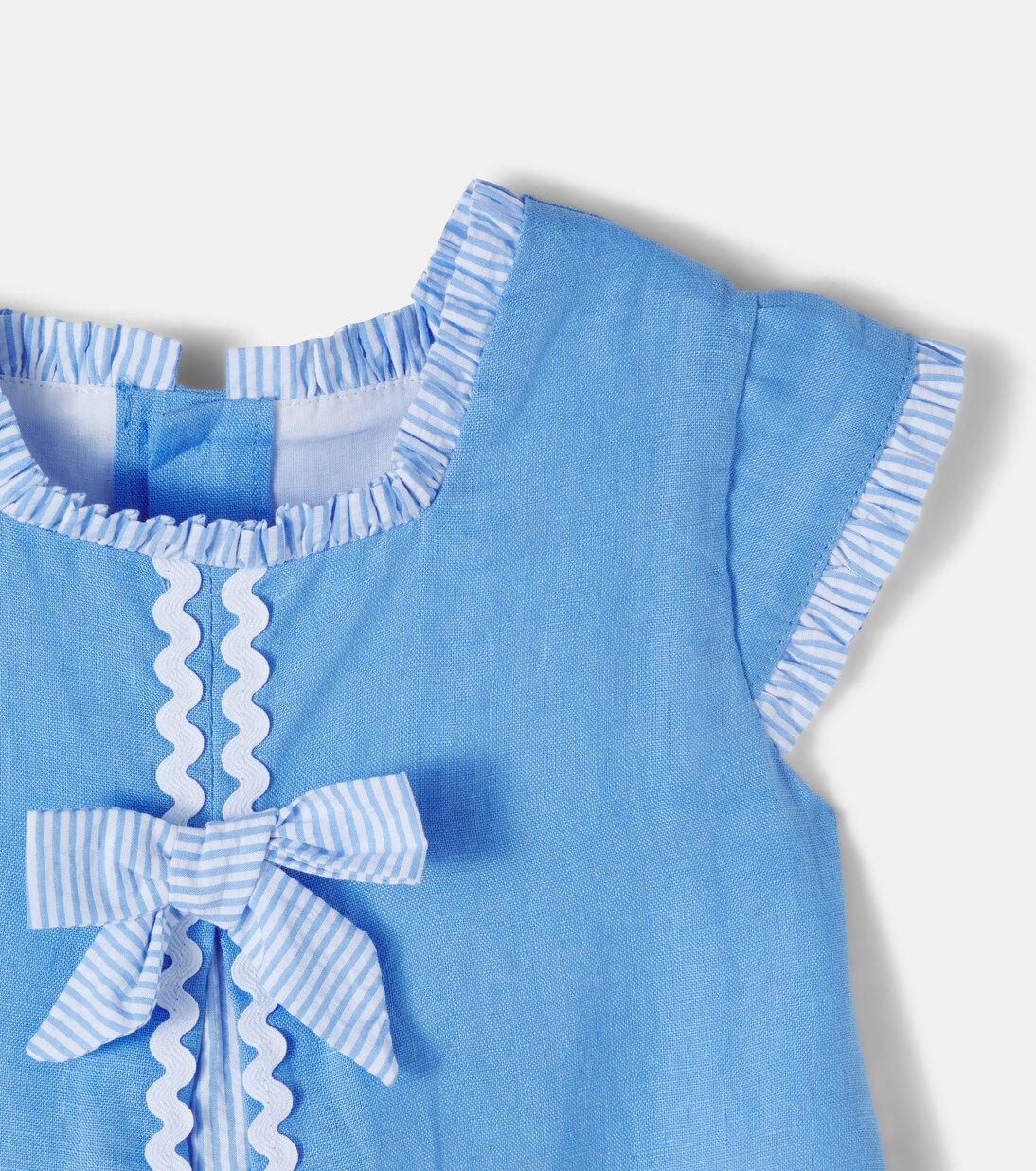 Kleid Beatrice aus Leinen | La Coqueta