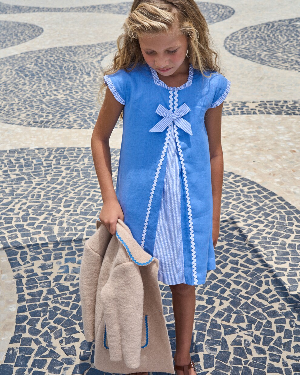 Robe Beatriz en lin | La Coqueta