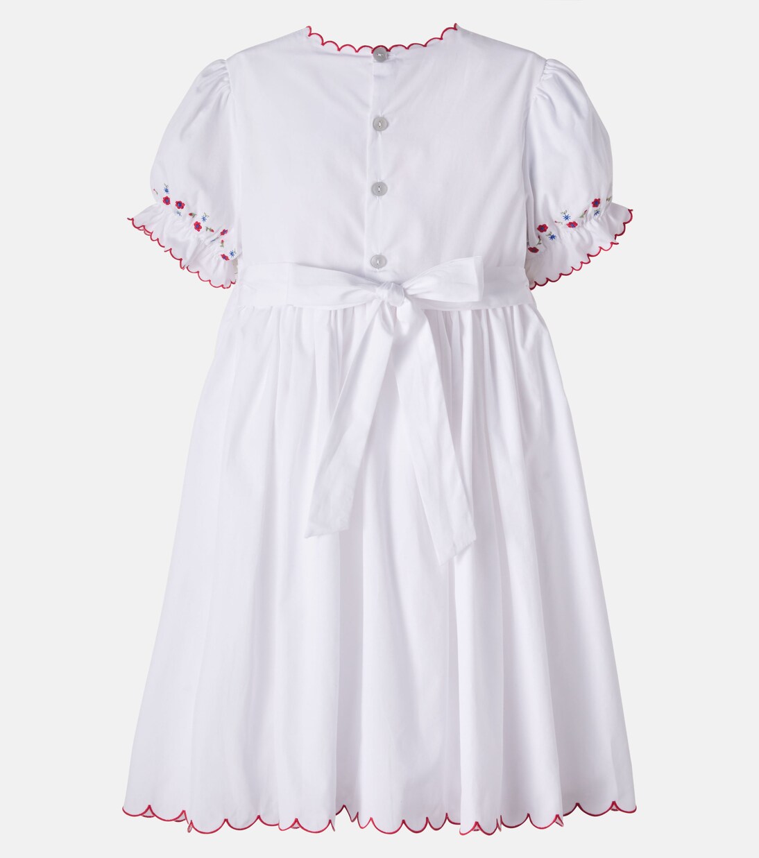 Delilah smocked cotton dress | La Coqueta