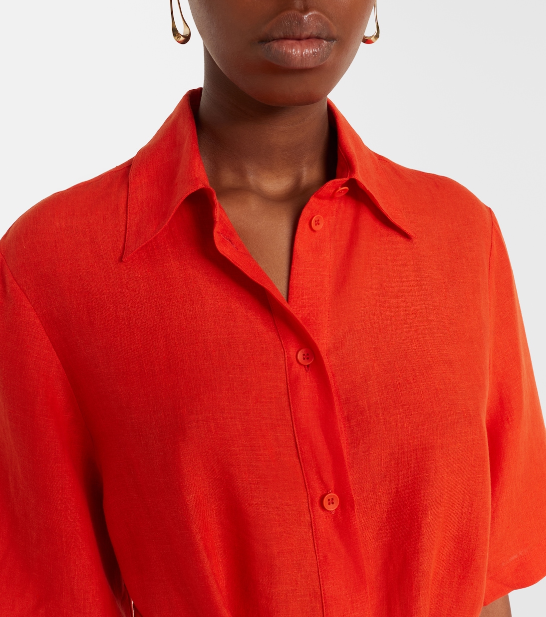 Séducteur linen shirt dress | Eres