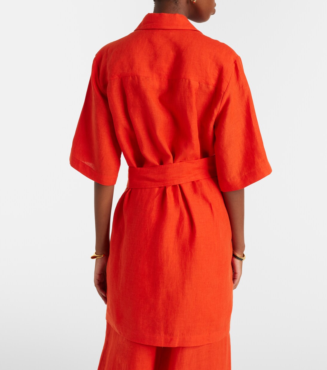 Séducteur linen shirt dress | Eres