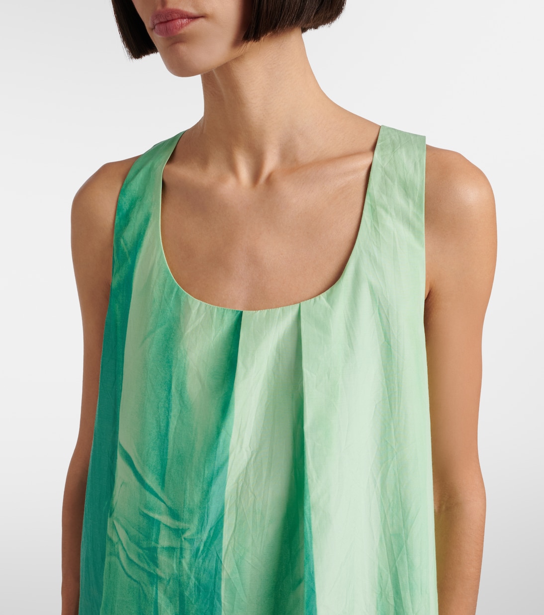 Bedrucktes Minikleid aus Leder | Loewe