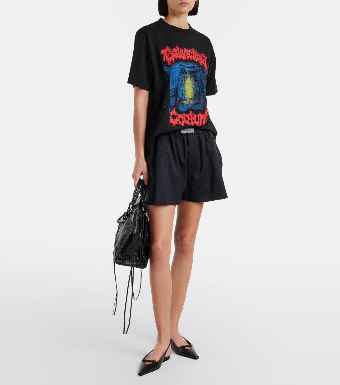 Le City Medium leather tote bag | Balenciaga
