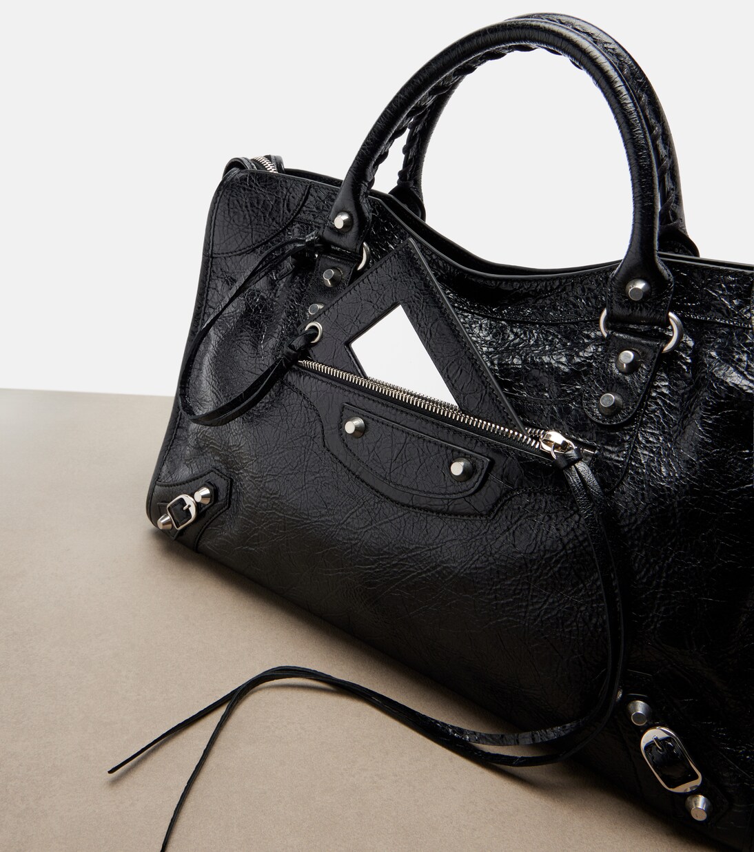 Le City Medium leather tote bag | Balenciaga