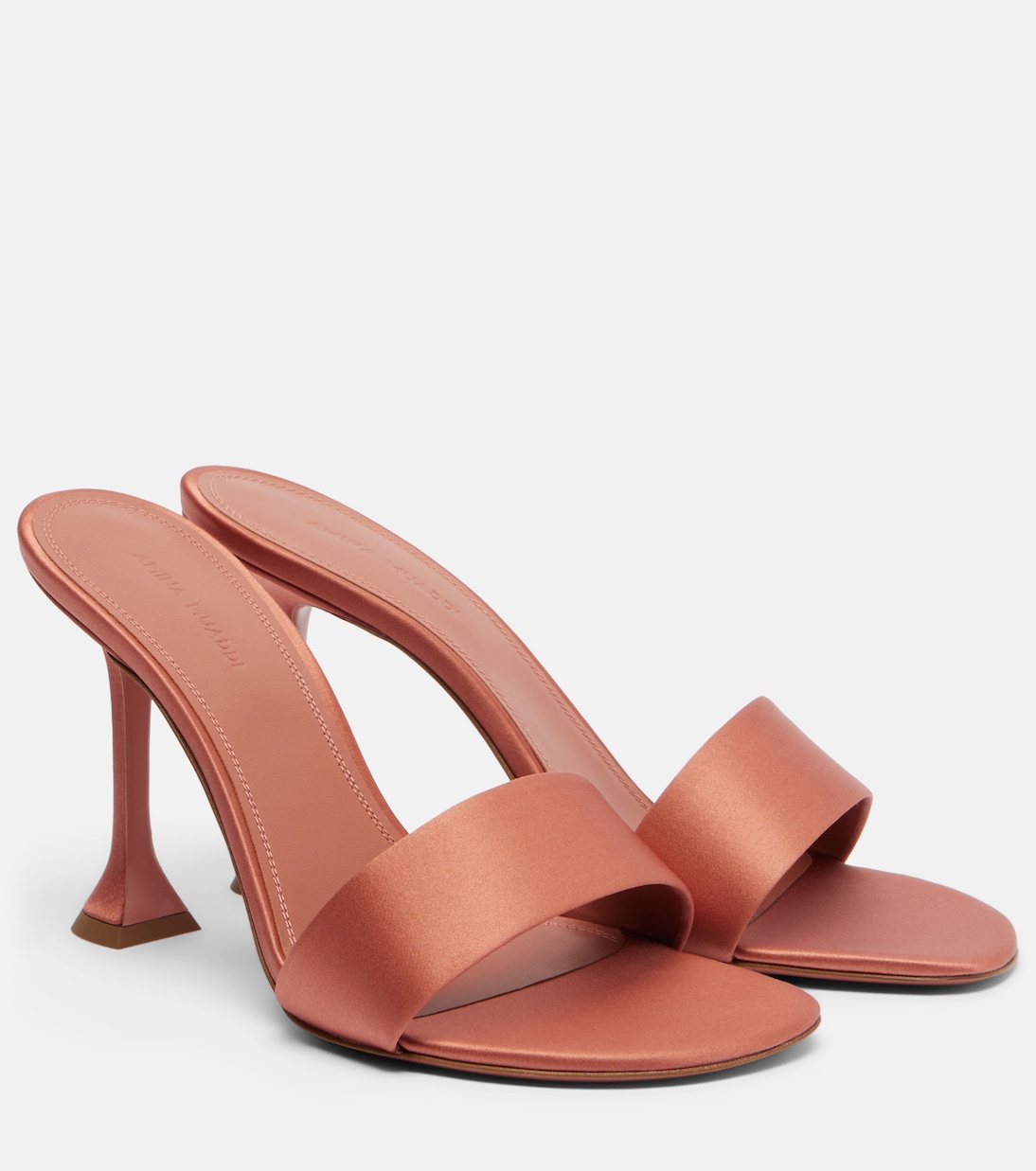 Andreea satin sandals | Amina Muaddi