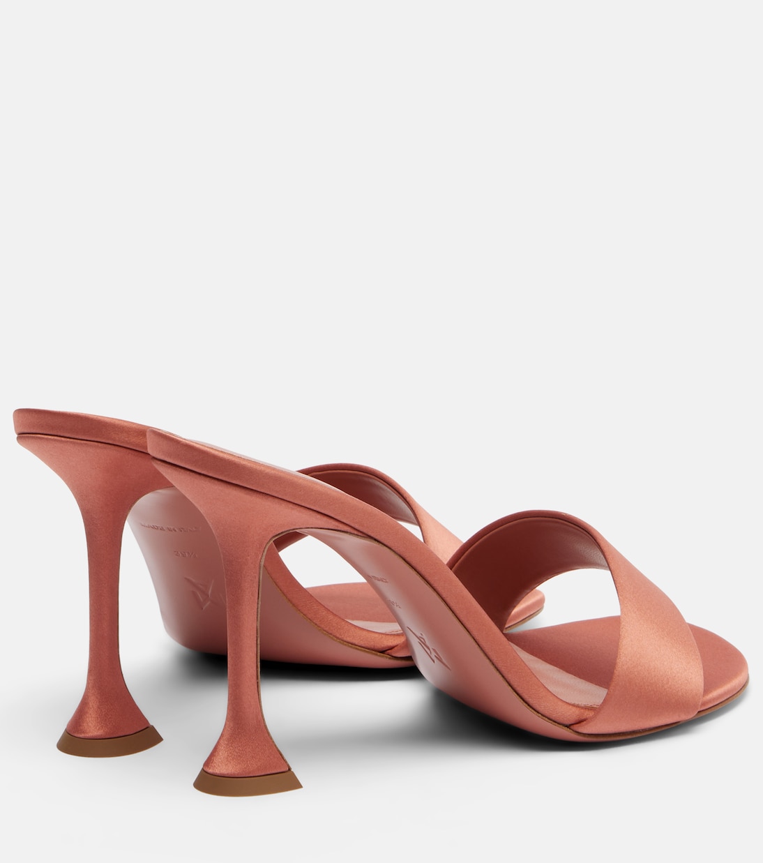 Andreea satin sandals | Amina Muaddi