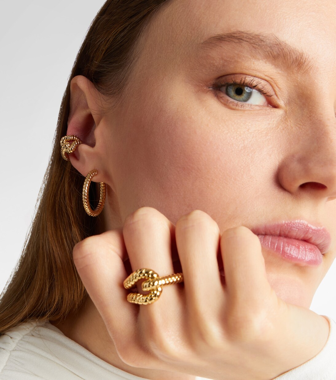 Ohrringe Madison Avenue, 10kt vergoldet | Jennifer Fisher