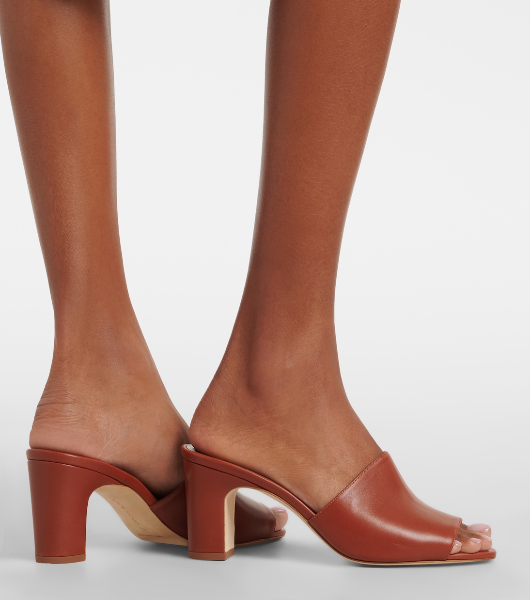 Rapalla leather mules | Manolo Blahnik