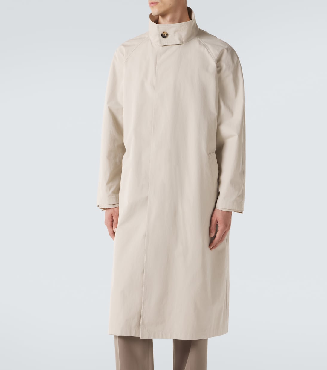 Nivara cotton poplin coat | The Row