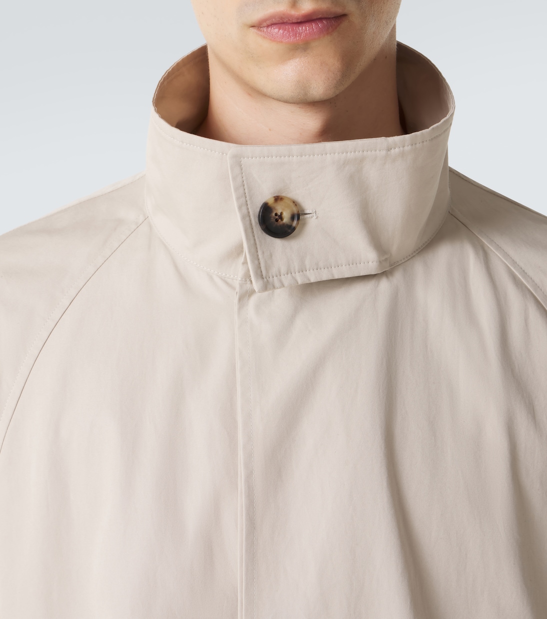 Nivara cotton poplin coat | The Row