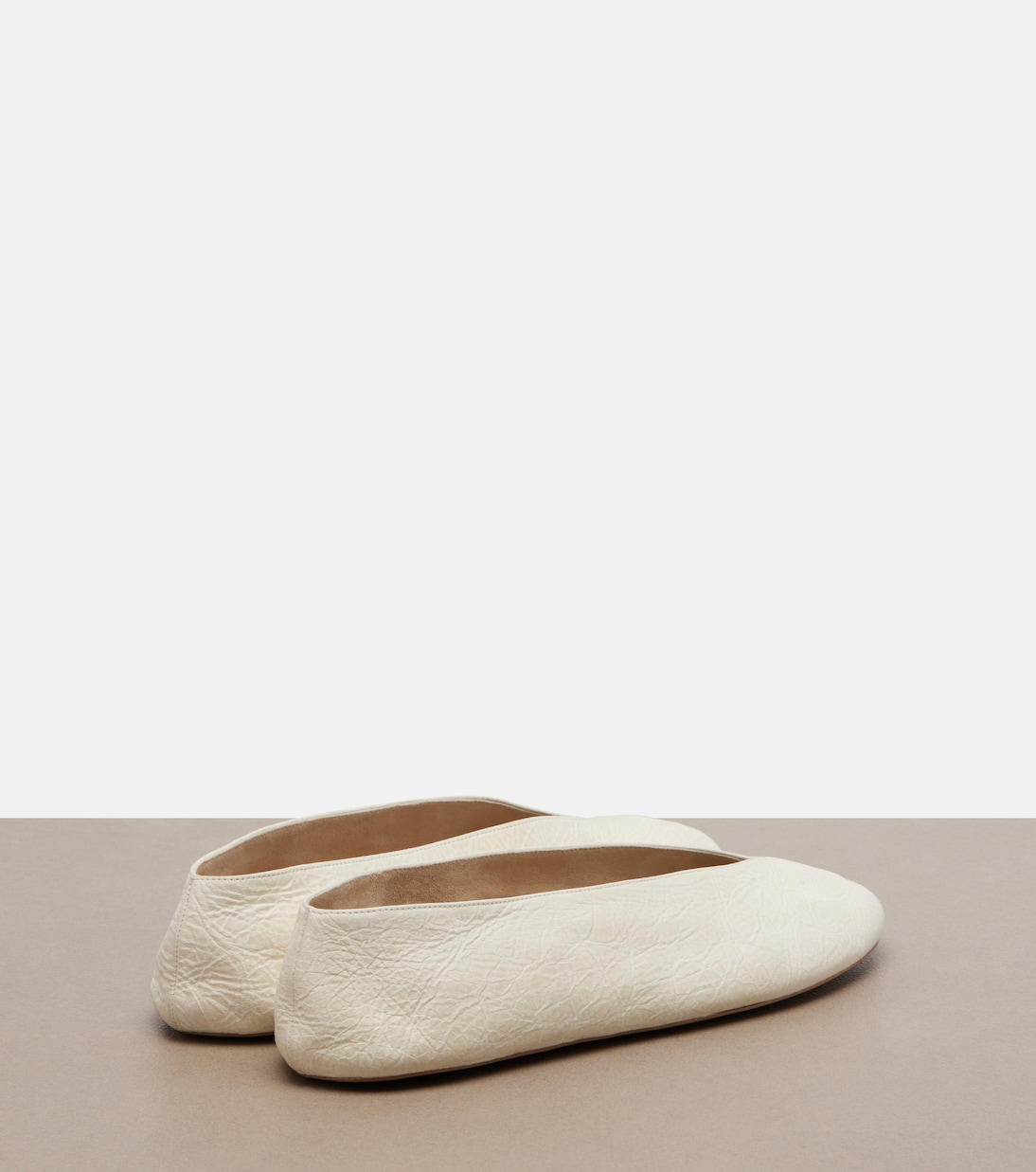 Fay leather ballet flats | The Row