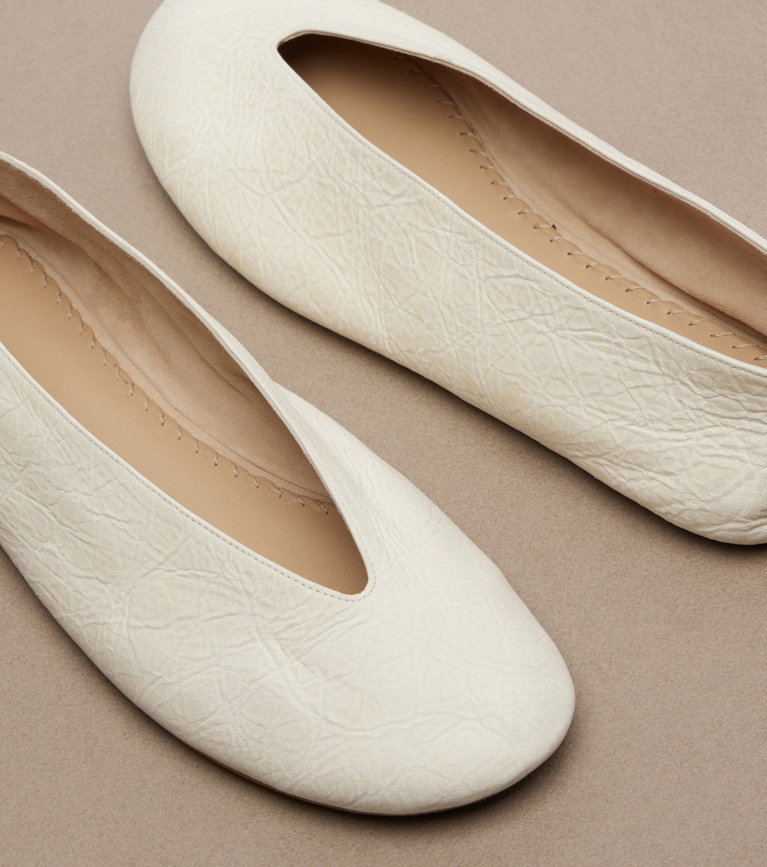 Fay leather ballet flats | The Row