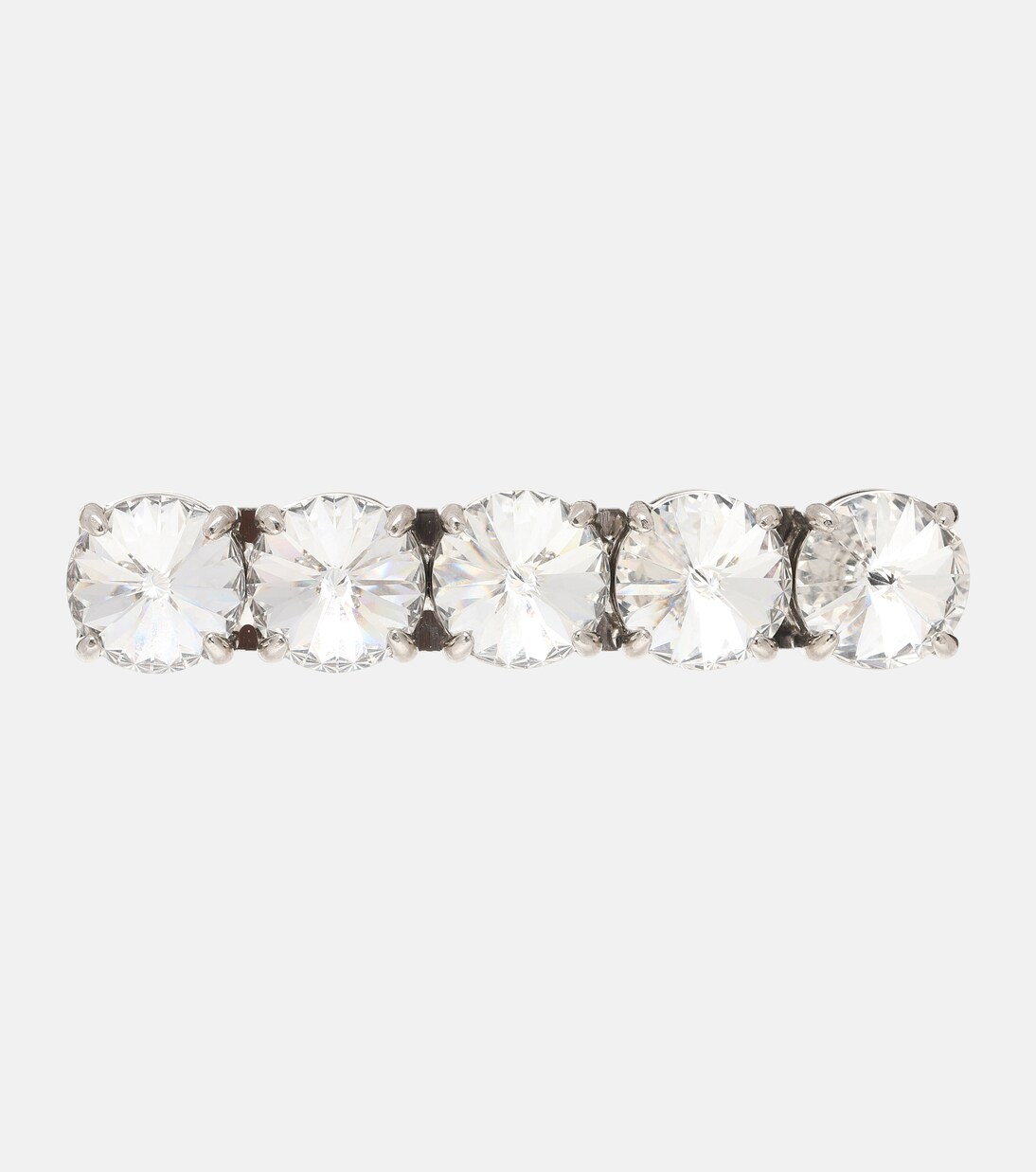Crystal-embellished barrette | Miu Miu
