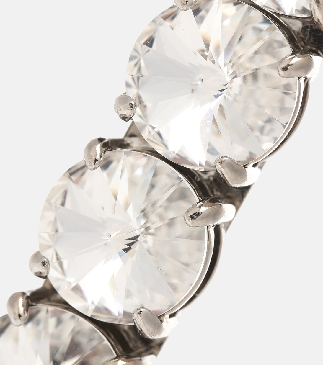 Crystal-embellished barrette | Miu Miu