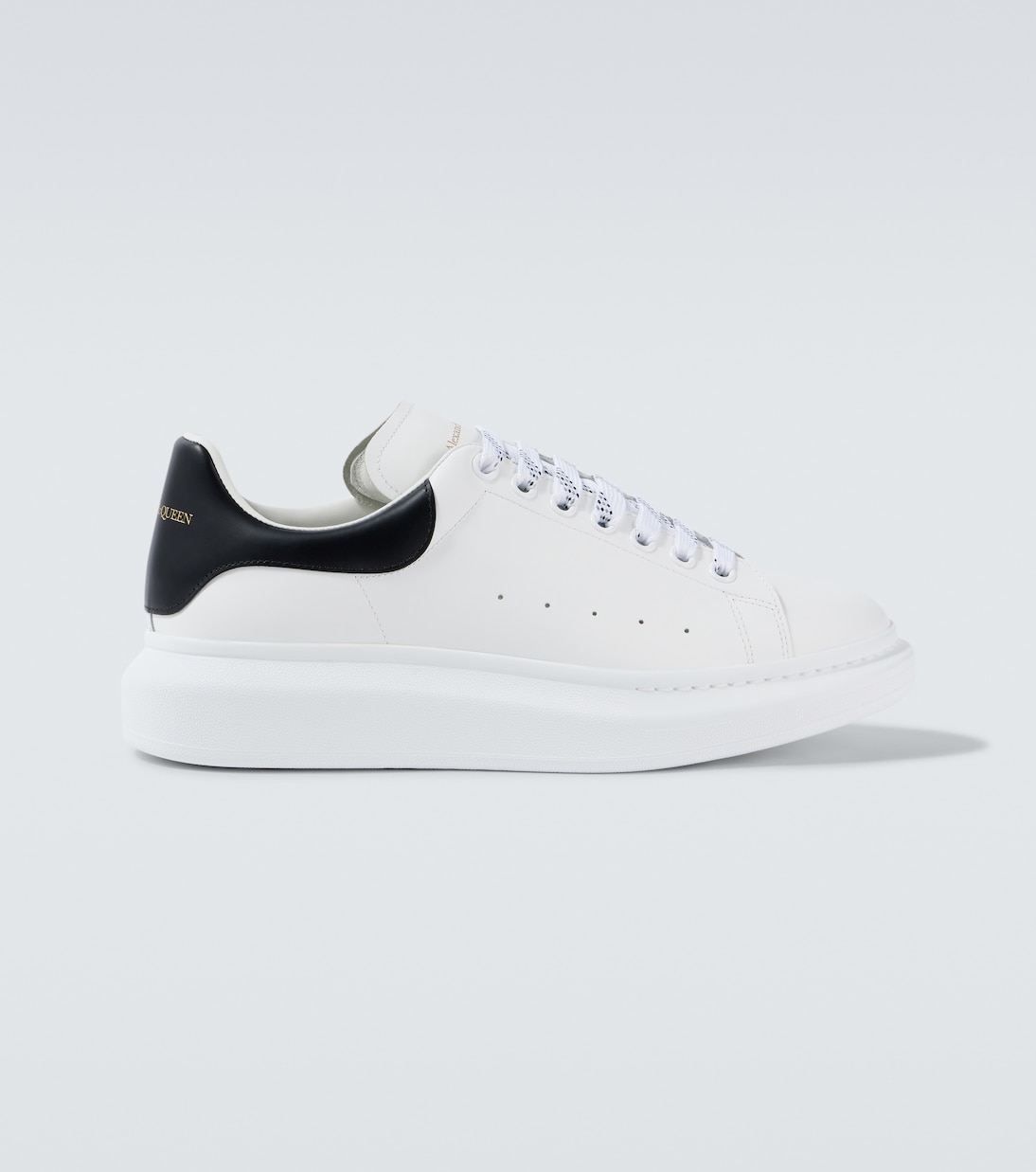 Oversized leather sneakers | McQueen