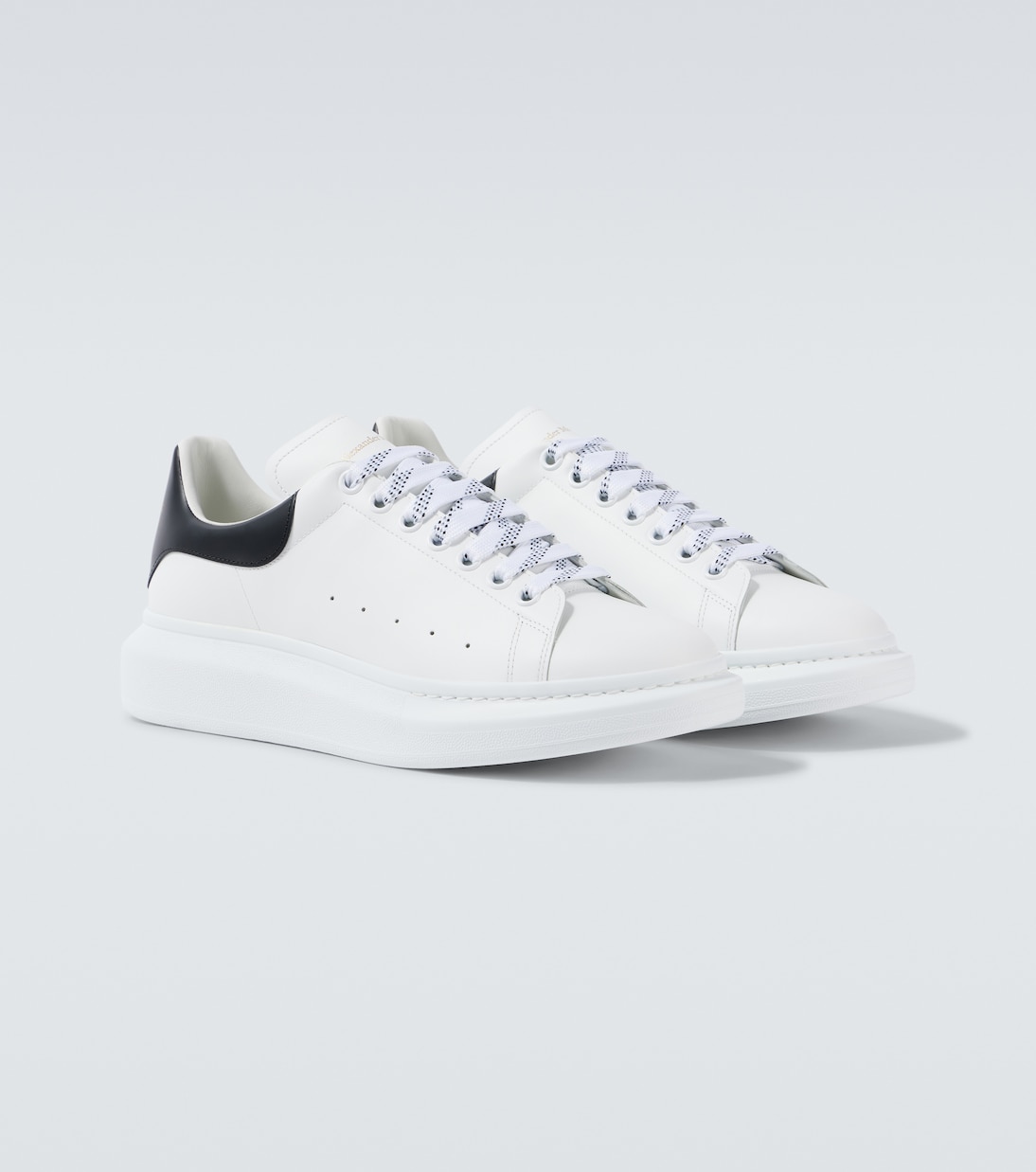 Oversized leather sneakers | McQueen