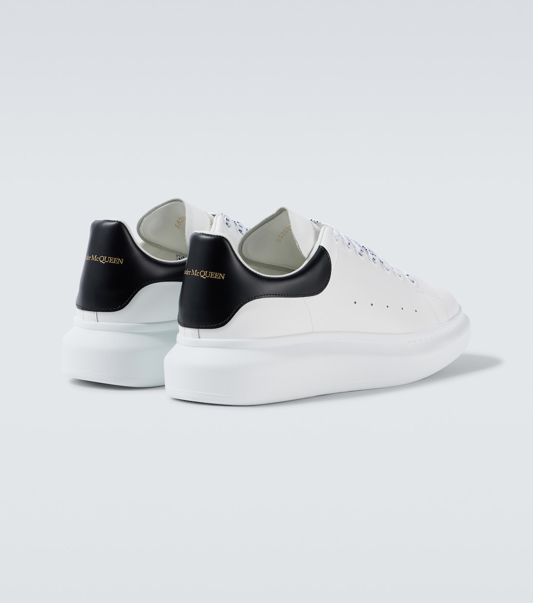 Oversized leather sneakers | McQueen