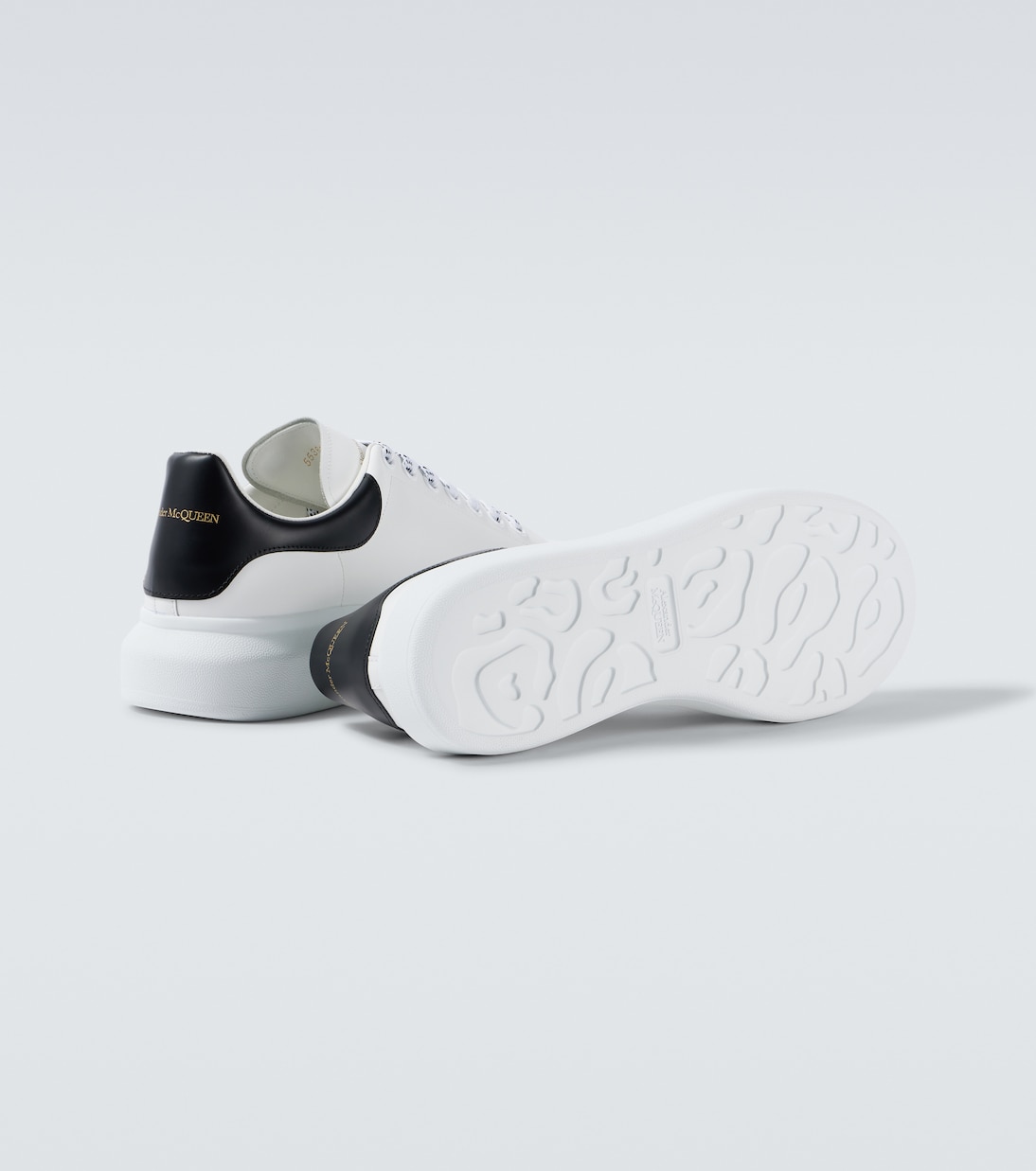 Oversized leather sneakers | McQueen